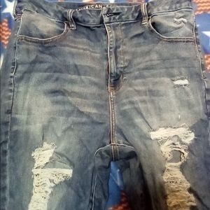 American Eagle Curvy High Rise Jeggings